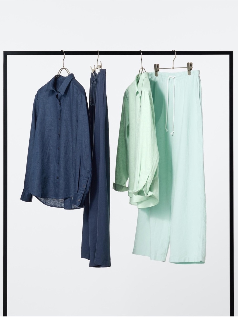Uniqlo Linen Blend Easy Pants - Picture 3 of 4